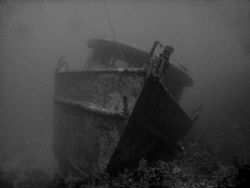 This photo is of the Mr Bud, a wreck off the southern coa... by Steven Anderson 